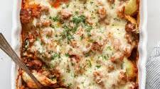 Stuffed Shells with Ground Beef