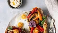 Summer Roasted Vegetable Toasted Sandwich