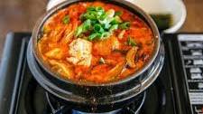 Sundubu Jjigae (Korean Spicy Soft Tofu Stew)