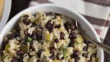 Super Easy Black Beans & Rice