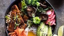 Superfood Bibimbap with Crispy Tofu