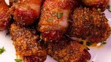 Sweet And Spicy Bacon Wrapped Little Smokies