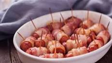 Sweet Bacon Wrapped Hot Dogs