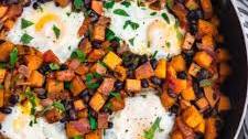 Sweet Potato Breakfast Hash with Black Beans