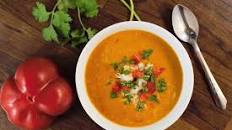Sweet Potato Coconut Crab Soup