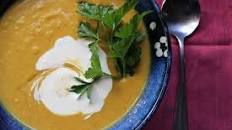Sweet Potato Coconut Curry Soup