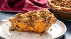 Sweet Potato and Apple Crumble Pie