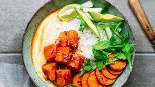 Sweet & Sour Tofu Bowls