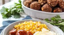 Sweet & Sour Tofu Meatballs