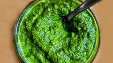 Sweet Spicy Mint Raw Mango Chutney - Pudina Kairi Chutney