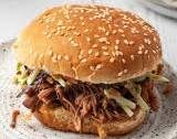 Sweet & Spicy Slow Cooker Pulled Pork Sandwiches