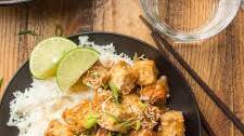 Sweet & Sticky Coconut Tofu