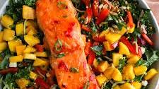 Sweet Thai Chili Salmon Salad