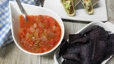 Sweet and Mild Cooked Tomato Salsa