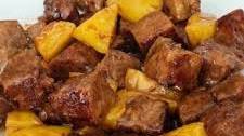 Sweet and Sour Pineapple Beef Stir-fry