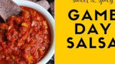 Sweet and Spicy Game Day Salsa