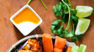 Sweet and Spicy Mango Harissa Chicken Wings