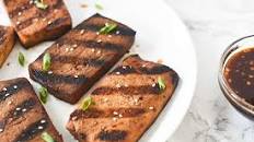 Sweet and Spicy Teriyaki Grilled Tofu