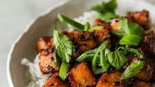 Sweet and Sticky Tofu