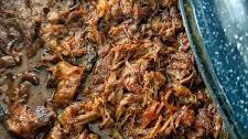 Sweet and Tangy Shredded Beef
