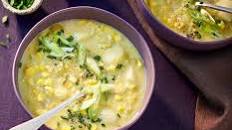 Sweetcorn chowder