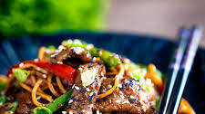 Szechuan Beef Recipe with Noodles