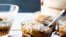 Taho: Filipino Silken Tofu with Sago (Tapioca) Pearls and Brown Sugar Syrup