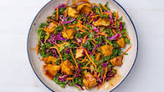 Tangy Tofu + Rainbow Veggie Salad