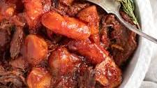 Tangy Tomato Pot Roast (Slow Cooker or Oven)