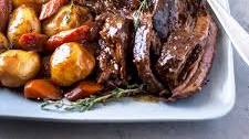 Tender Beer Pot Roast (in Dutch Oven, Braised with Porter Ale)