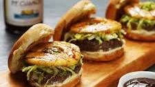 Teriyaki Burgers with Pineapple