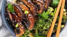 Teriyaki Mushroom Rice Bowls