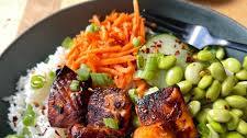 Teriyaki Salmon Bowls