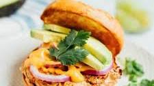 Teriyaki Salmon Burgers