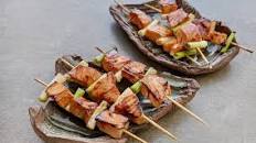 Teriyaki Salmon Skewers