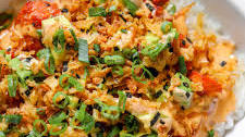 Teriyaki Salmon Sushi Bake for 2