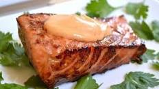 Teriyaki Salmon with Sriracha Mayo