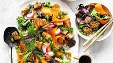 Teriyaki Tofu Asian Salad