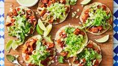 Tex-Mex Tofu Tinga Tacos with Avocado Crema