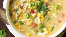 Thai Coconut Chicken Corn Chowder
