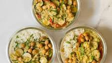 Thai Green Curry With Jasmine Rice