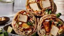 Thai-Inspired Crispy Tofu Wraps