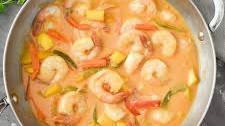 Thai Mango Curry with Shrimp