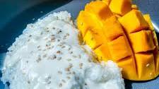 Thai Mango Sticky Rice (In Rice Cooker)