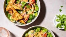 Thai Salad with Tofu and Peanut Dressing