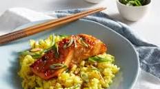 Thai Salmon over Coconut Rice