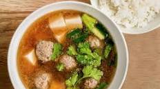 Thai Tofu and Pork Soup Recipe