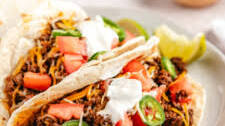 The BEST Ground Venison Tacos