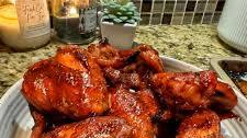 The Best Barbecue Chicken Wings