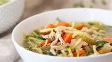 The Best Chicken Zucchini Noodle Soup, Ever!